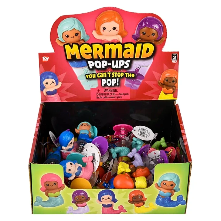 Mermaid Pop-Up Toys for Claw Machines and Prize Counters