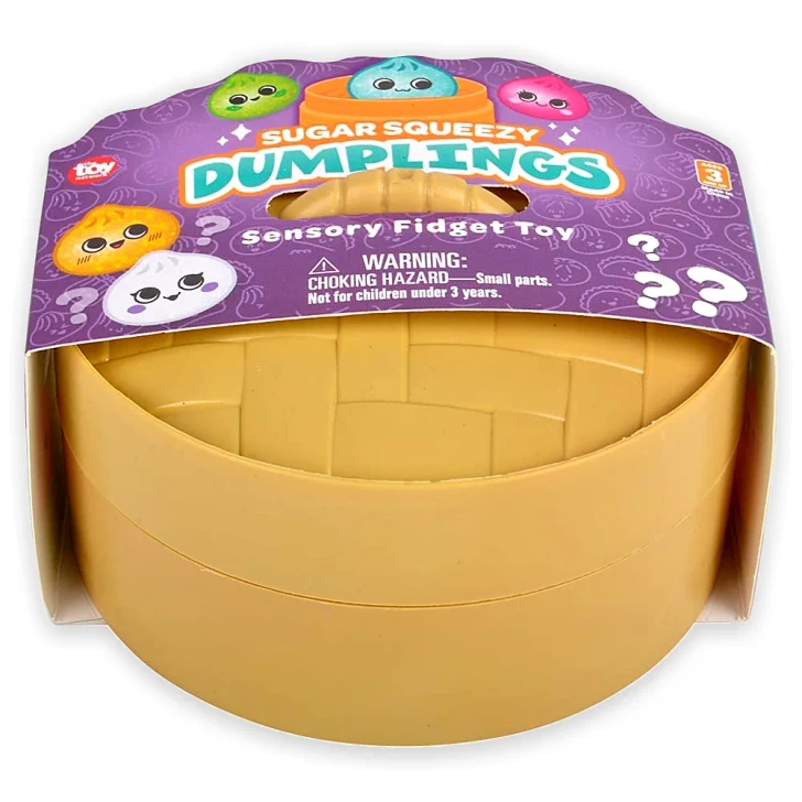Squeezy Sugar Surprise Dumpling Toys for Claw Machines and Prize Counters