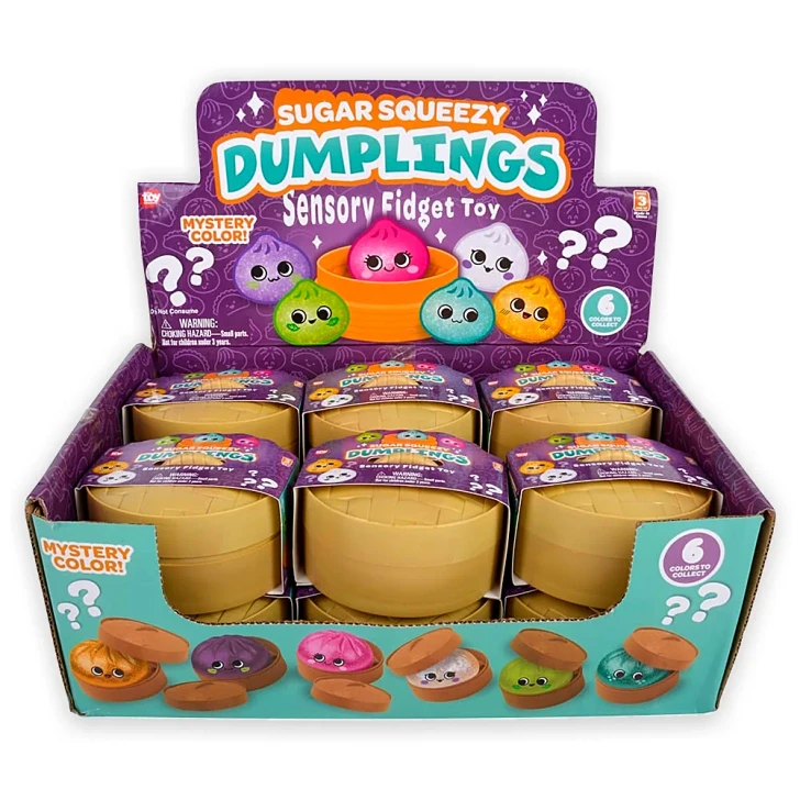 Squeezy Sugar Surprise Dumpling Toys Bulk Carnival Prizes