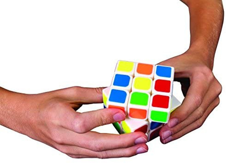 Duncan Toys Quick Cube 3 X 3 Twist Style Puzzle, Brain Game Toy Main Picture Left Side