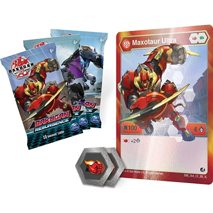 Bakugan, Deluxe Battle Brawlers Card Collection Maxotaur Right Side