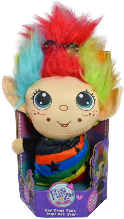 Flip Zee Trolls 2 in 1 Plush Rainbow Galore Plush Toy 15 Inch