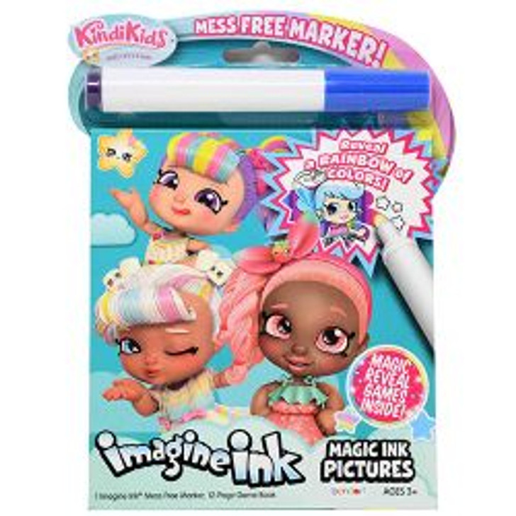 Kindikids Imagine Ink Magic Ink Pictures Book with Mess Free Marker Main Picture