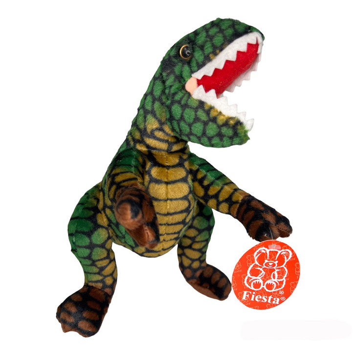 Tyrannosaurus Rex Green Dinosaur Plush Toy by Fiesta 18 Inch