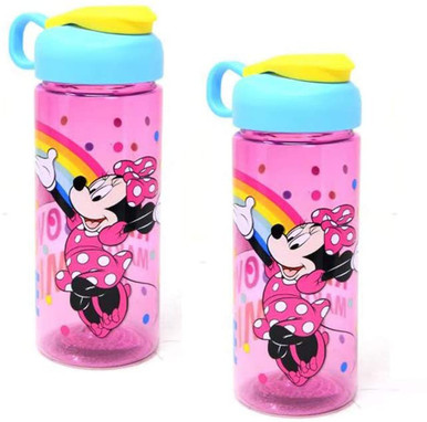 Disney Minnie Mouse 30 oz Water Bottle, Pink | Think Kids