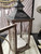 Natural Wash Wood & Metal Lantern Large