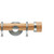 Neo Oak 28mm Complete Pole Wood Stud