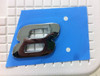 CHAPARRAL 1 3/4" TALL LOGO NUMBER 8  CHROME INJECTION MOLDED