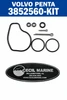 $27.99* GENUINE VOLVO PENTA SX OUTDRIVE INSTALL KIT *In Stock & Ready To Ship!