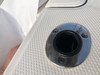 CHAPARRAL & ROBALO ROD HOLDER SS 30 DEGREE BLACK INSERT  *In Stock & Ready To Ship!