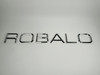 $159.99* GENUINE ROBALO CHROME LOGO 4" Tall x 32" Long  SOLD INDIVIDUALLY 14.01356 *In Stock & Ready To Ship!