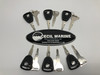 $18.95* Genuine MerCruiser DTS Ignition Keys - Includes 2 keys as shown  *In Stock & Ready To Ship!