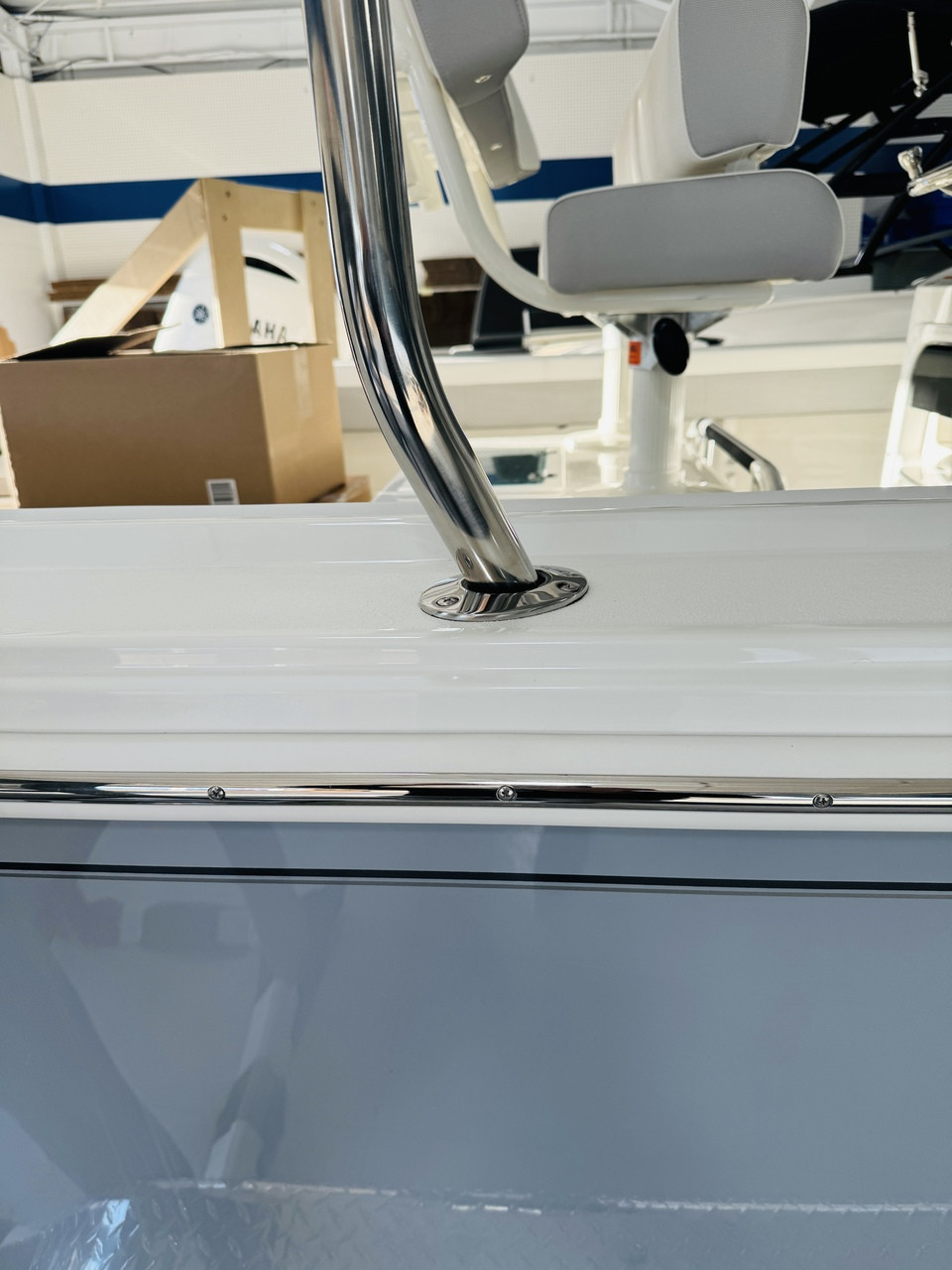 HEAVY DUTY STAINLESS STEEL BOARDING HANDLE *In Stock & Ready To Ship!