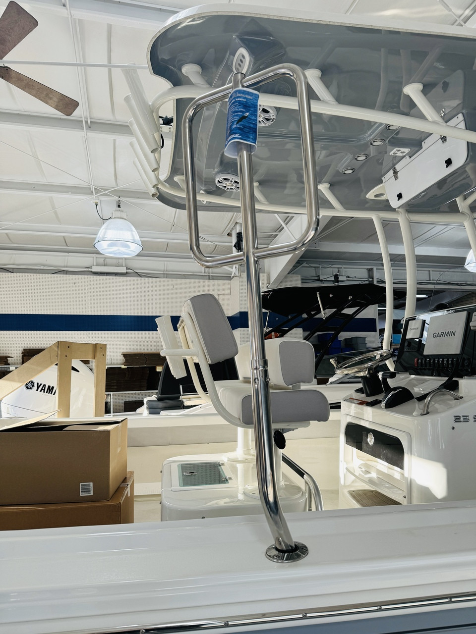 HEAVY DUTY STAINLESS STEEL BOARDING HANDLE *In Stock & Ready To Ship!