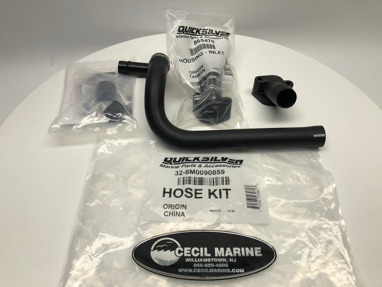 $65.64* GENUINE MERCRUISER / QUICKSILVER no tax* HOSE KIT 32-8M0090859 *In Stock & Ready To Ship!