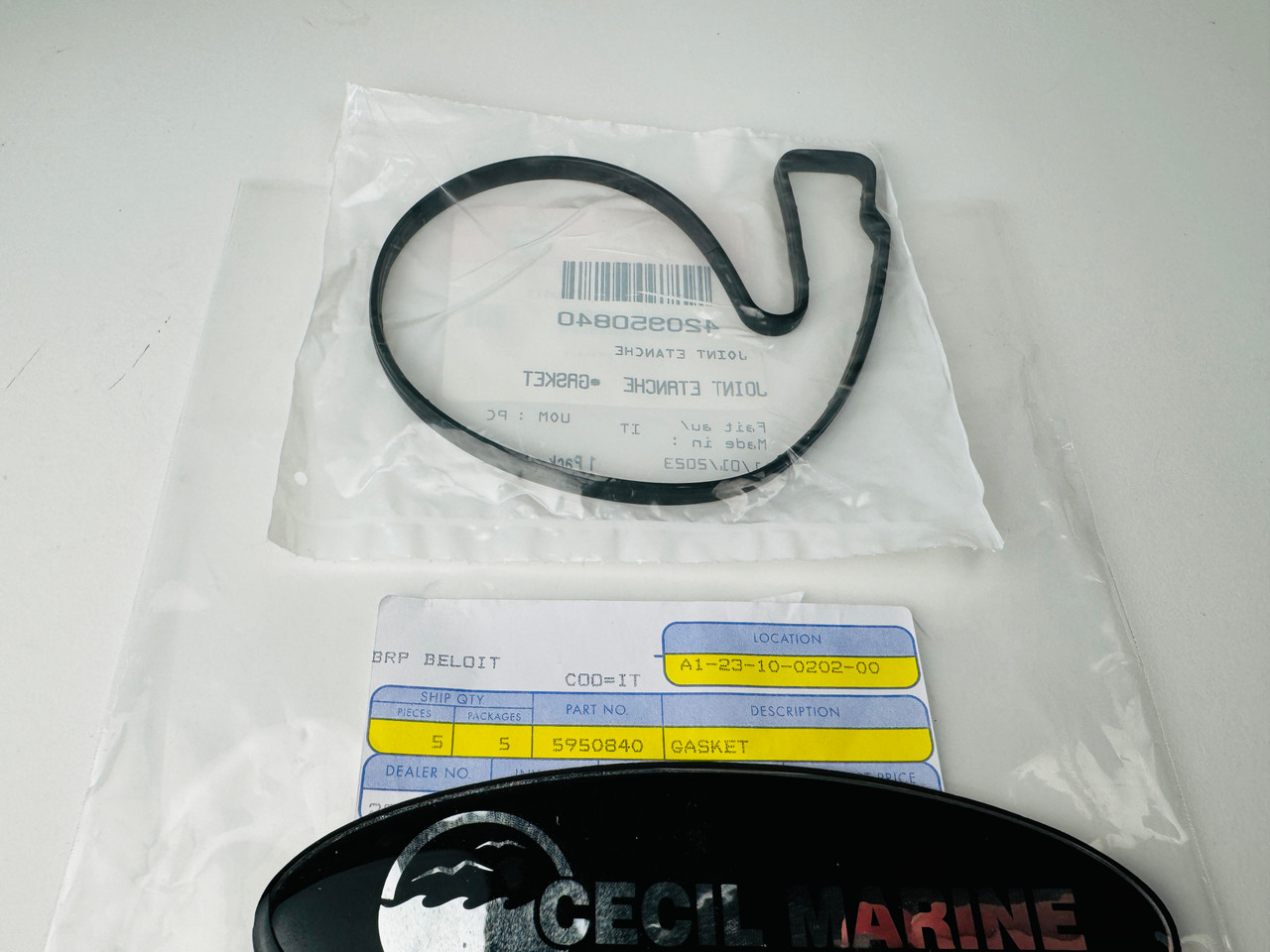 $14.99* GENUINE BRP no tax* GASKET 5950840 *In Stock & Ready To Ship!