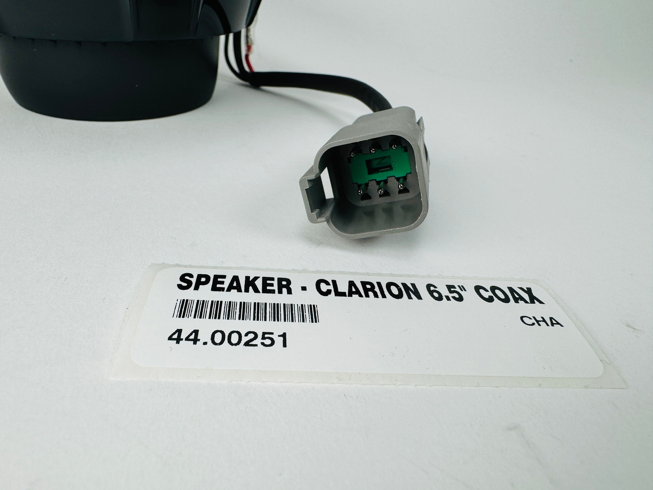 SPEAKER - CLARION 6.5" COAX SPEAKER RGB WITH CONNECTOR*In Stock & Ready To Ship!