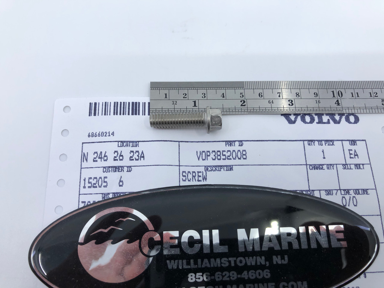 $19.99* GENUINE VOLVO no tax* SCREW 3852008 *In Stock & Ready To