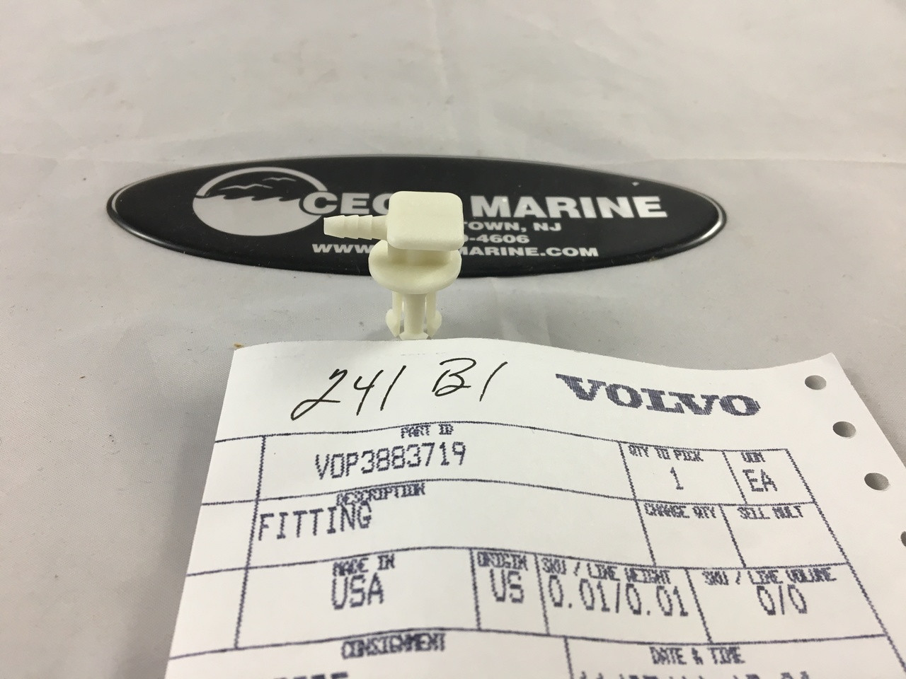 $19.99* GENUINE VOLVO SPEED-O FITTING 3883719 *In Stock & Ready To