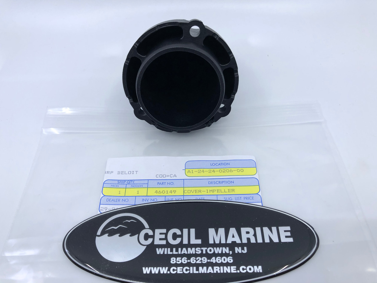 $26.99* GENUINE BRP IMPELLER COVER 460149 (Sea-Doo part number is 267000428) *In Stock & Ready To Ship!
