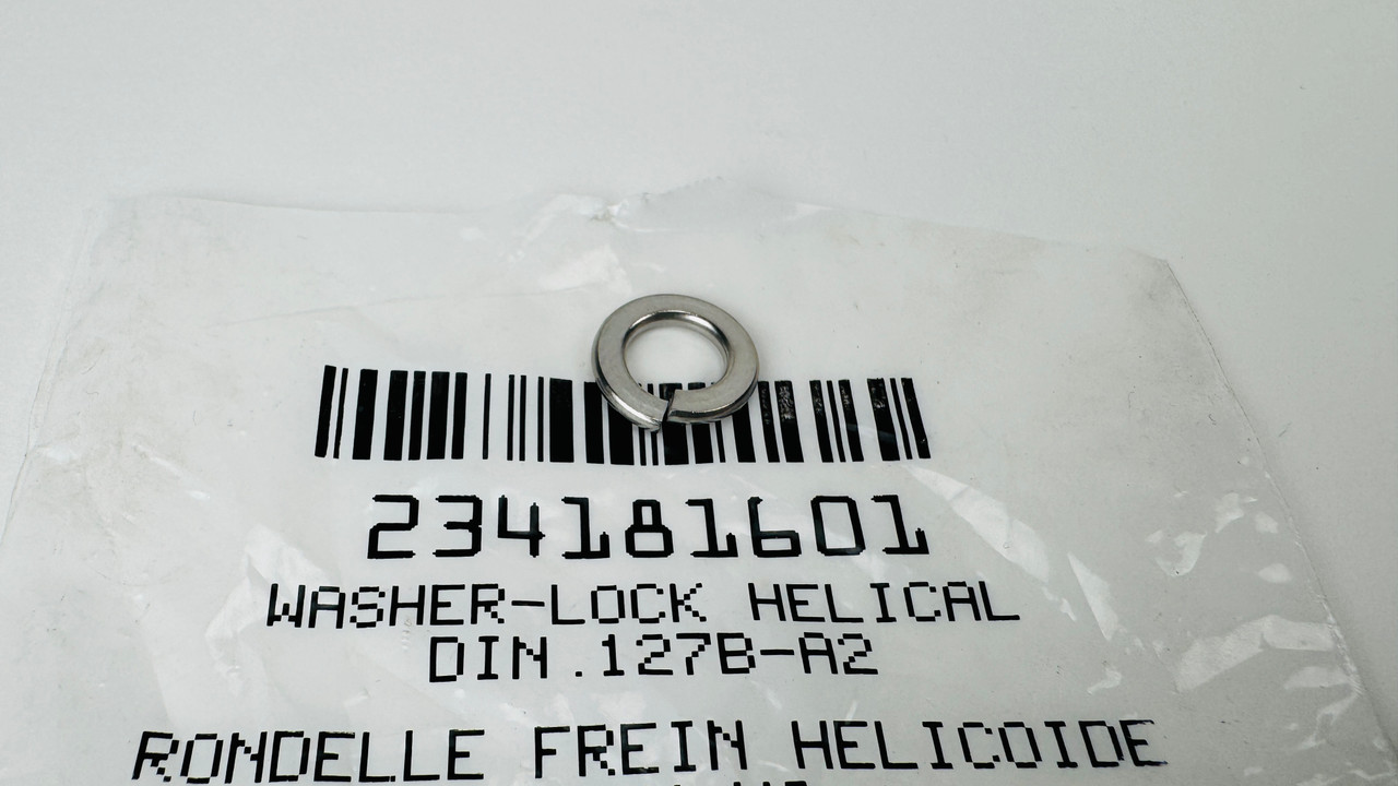 $2.99* GENUINE BRP WASHER- LOCK HELIC 234181601 (BRP's previous part number was 0460124)  *In Stock & Ready To Ship!