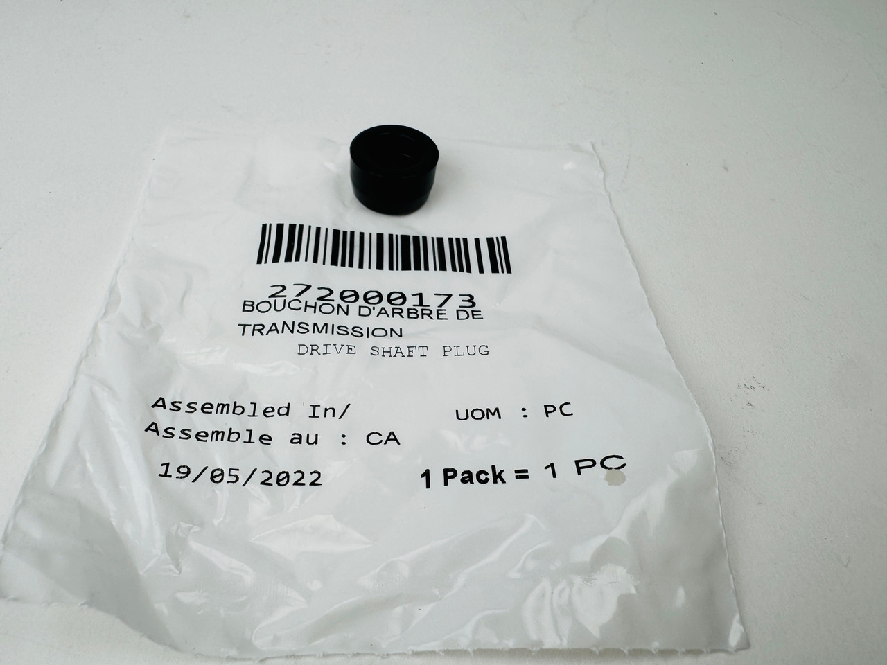 $9.99* GENUINE BRP DRIVE SHAFT PLUG 272000173 (BRP's previous part number was 0460236) *In Stock & Ready To Ship!