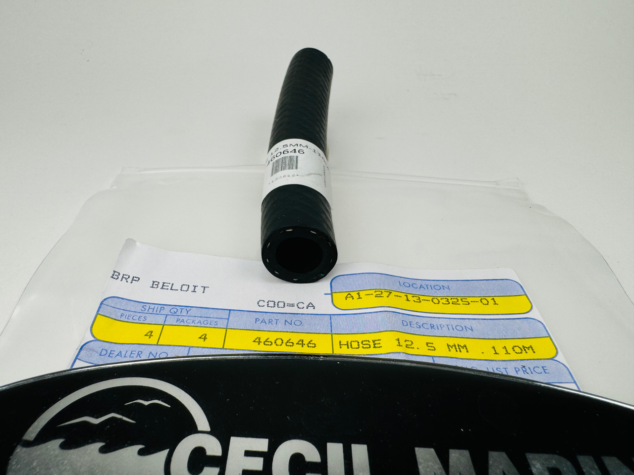 $4.99* GENUINE BRP no tax* HOSE 12.5 MM .110M  460646  *In Stock & Ready To Ship!