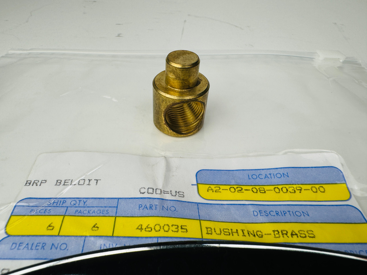 $44.99* GENUINE BRP no tax* BUSHING-BRASS 460035 *In Stock & Ready To Ship!