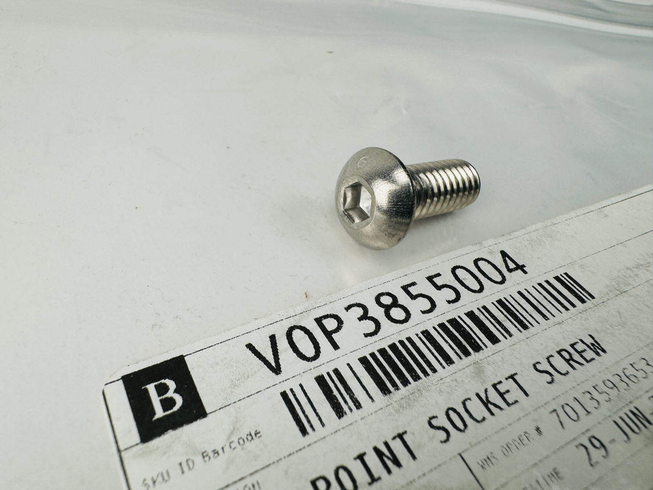 $9.99* GENUINE VOLVO SIX POINT SOCKET SCREW 3855004 *In Stock