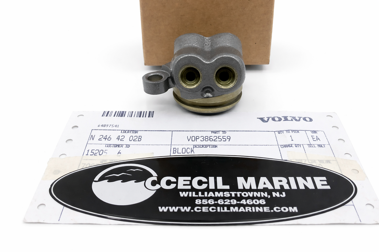 $479.99* GENUINE VOLVO no tax* TRIM HOSE BLOCK 3852559 *In Stock & Ready To Ship!