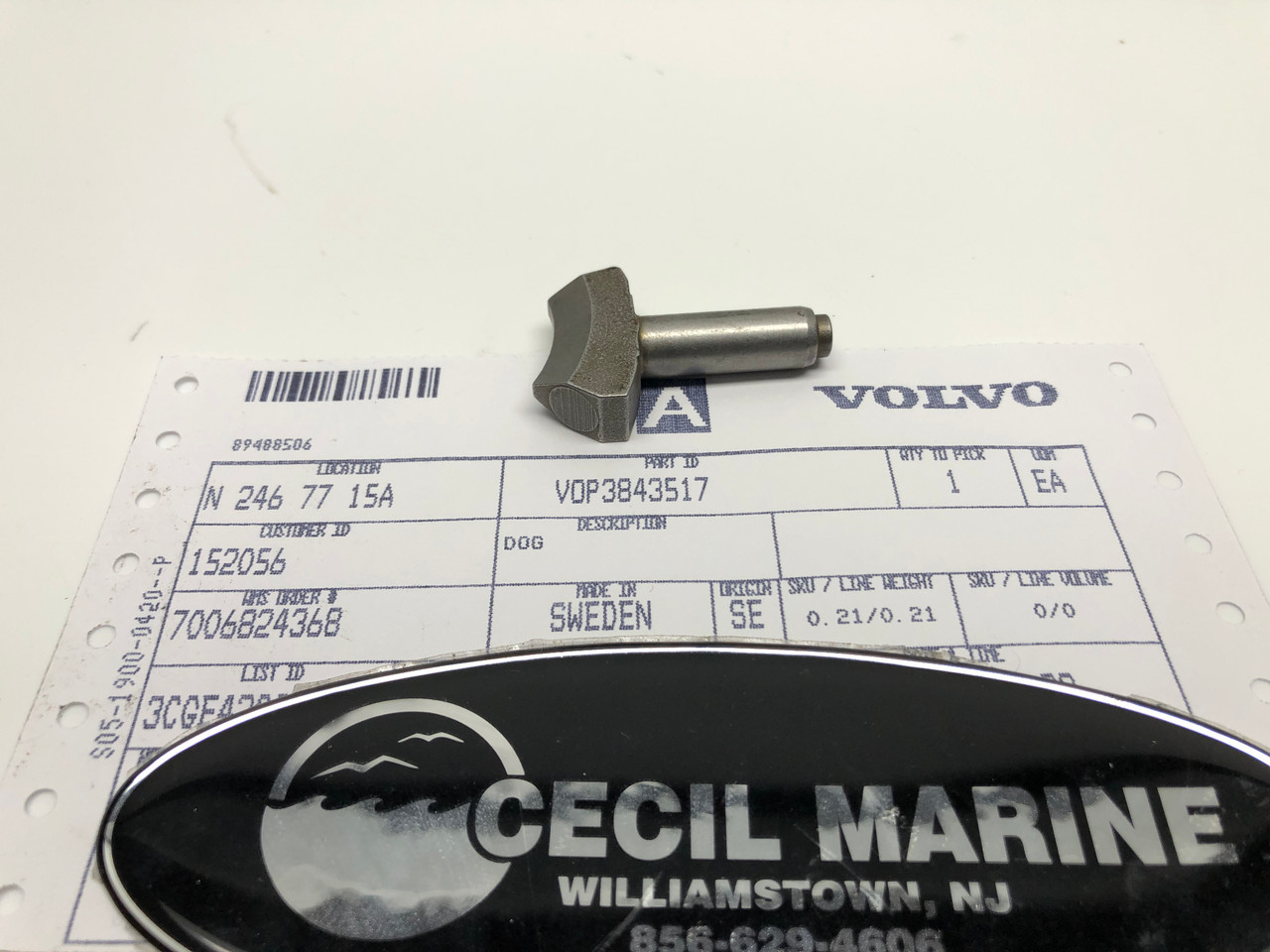$148.99* GENUINE VOLVO no tax* SHIFTER DOG 3843517 *In Stock