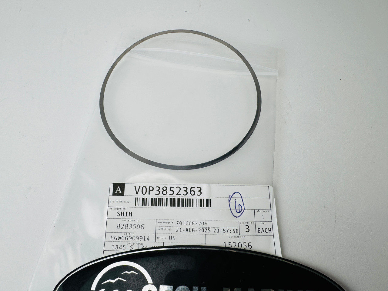 $9.99* GENUINE VOLVO SHIM TH=0.002" 3852363 *In Stock & Ready To Ship!