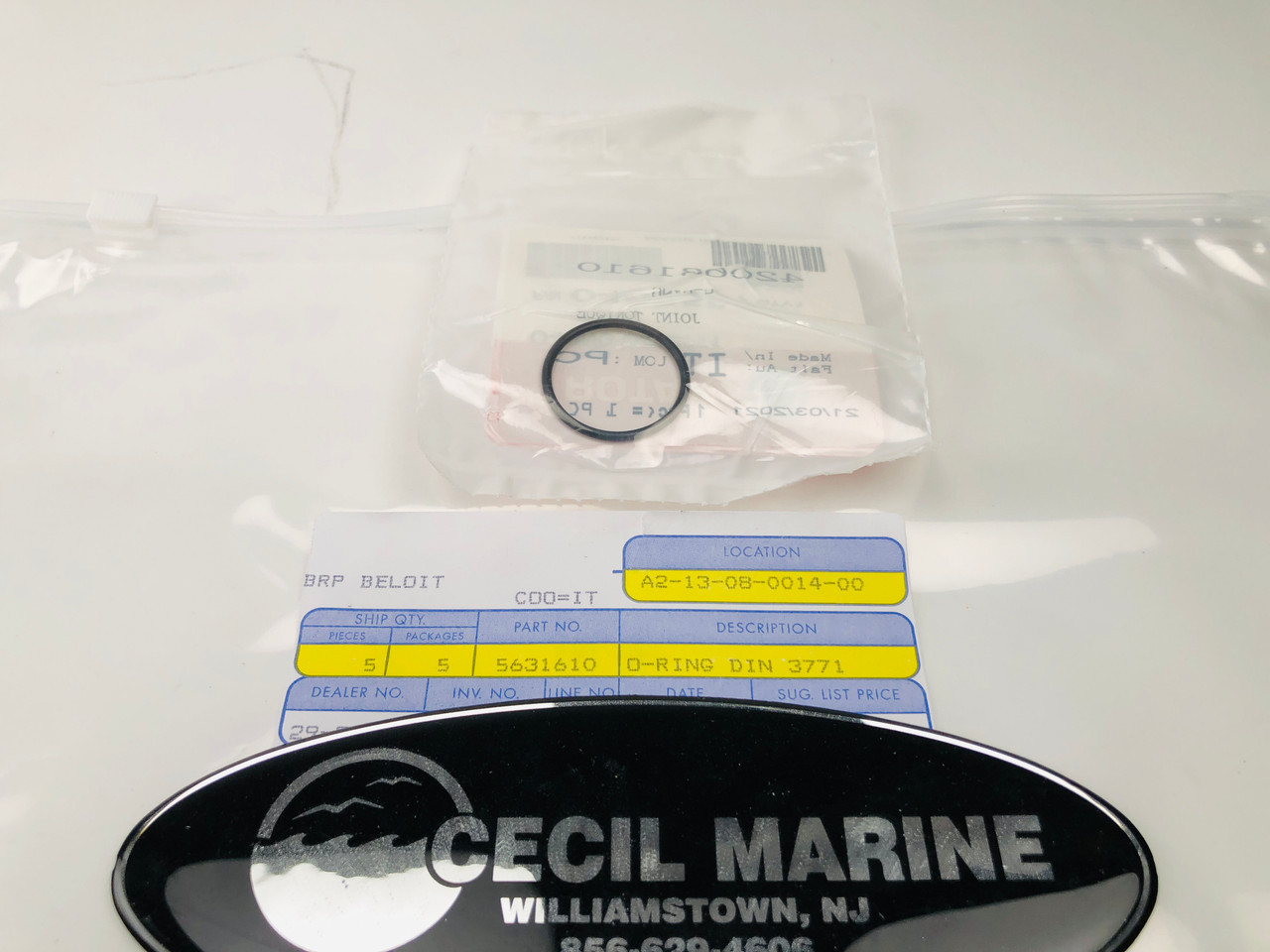$5.99* GENUINE BRP no tax* O-RING 5631610 *In Stock & Ready To
