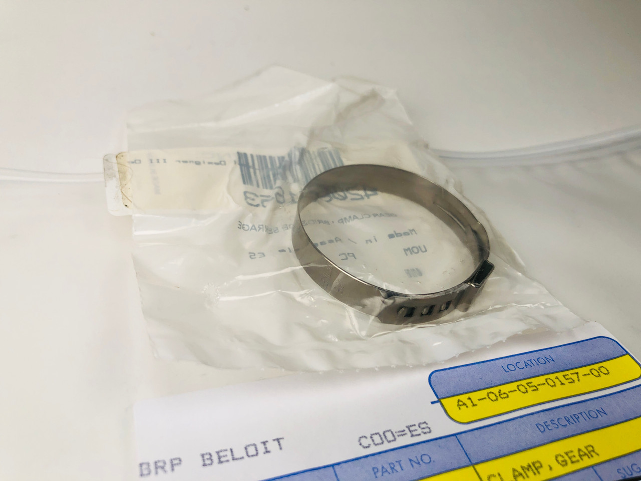$9.99* GENUINE BRP CLAMP,GEAR 5851653  *In Stock & Ready To Ship!