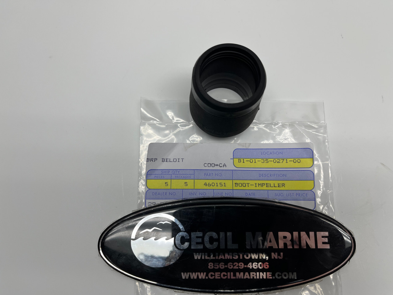 $19.99* GENUINE BRP BOOT-IMPELLER FOR 200'S, 250's & 300's 463252 *In Stock & Ready To Ship!