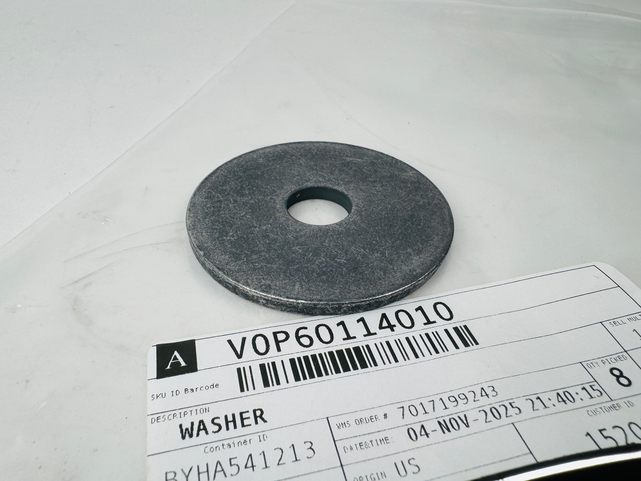 $7.99* GENUINE VOLVO WASHER 60114010  (Volvo's previous part number was 3852433)*In Stock & Ready To Ship!