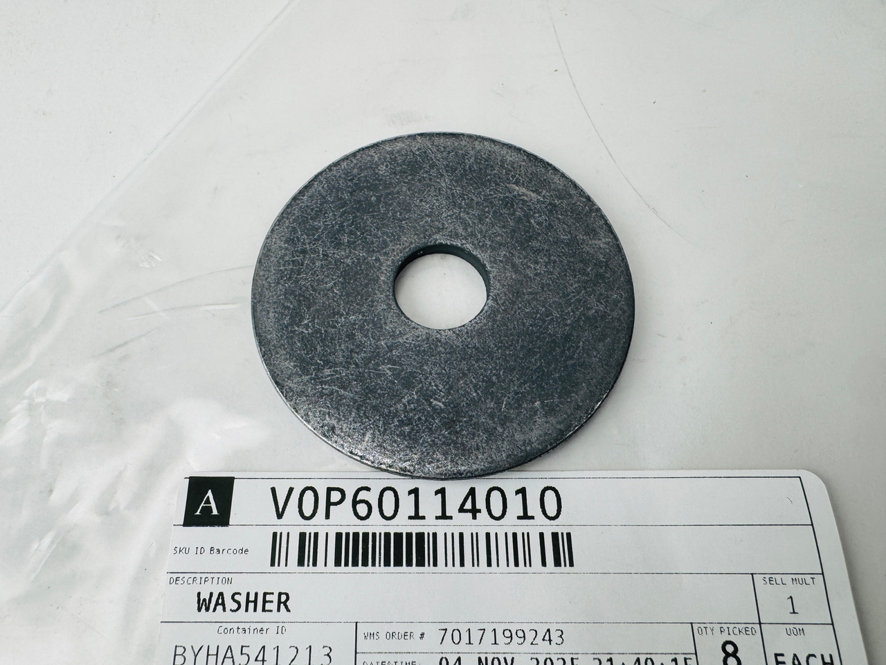 $7.99* GENUINE VOLVO WASHER 60114010  (Volvo's previous part number was 3852433)*In Stock & Ready To Ship!