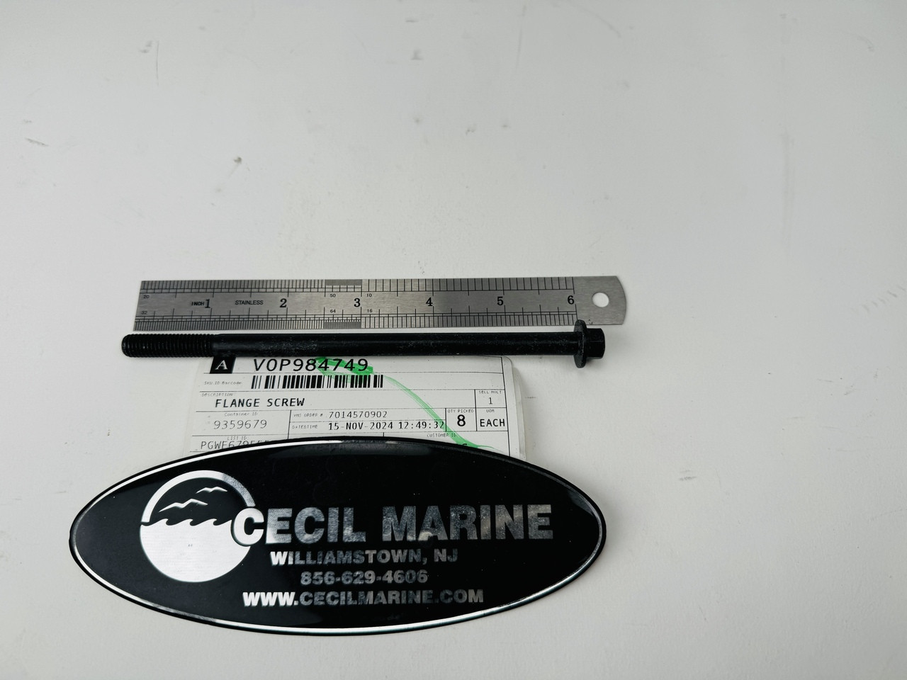 $9.99* GENUINE VOLVO FLANGE SCREW 984749 *In Stock & Ready To Ship