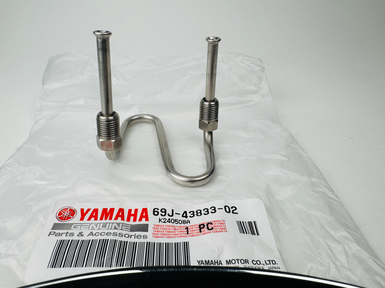 $34.99* GENUINE YAMAHA no tax* HYDRAULIC TRIM LINE 69J-43833-02-00