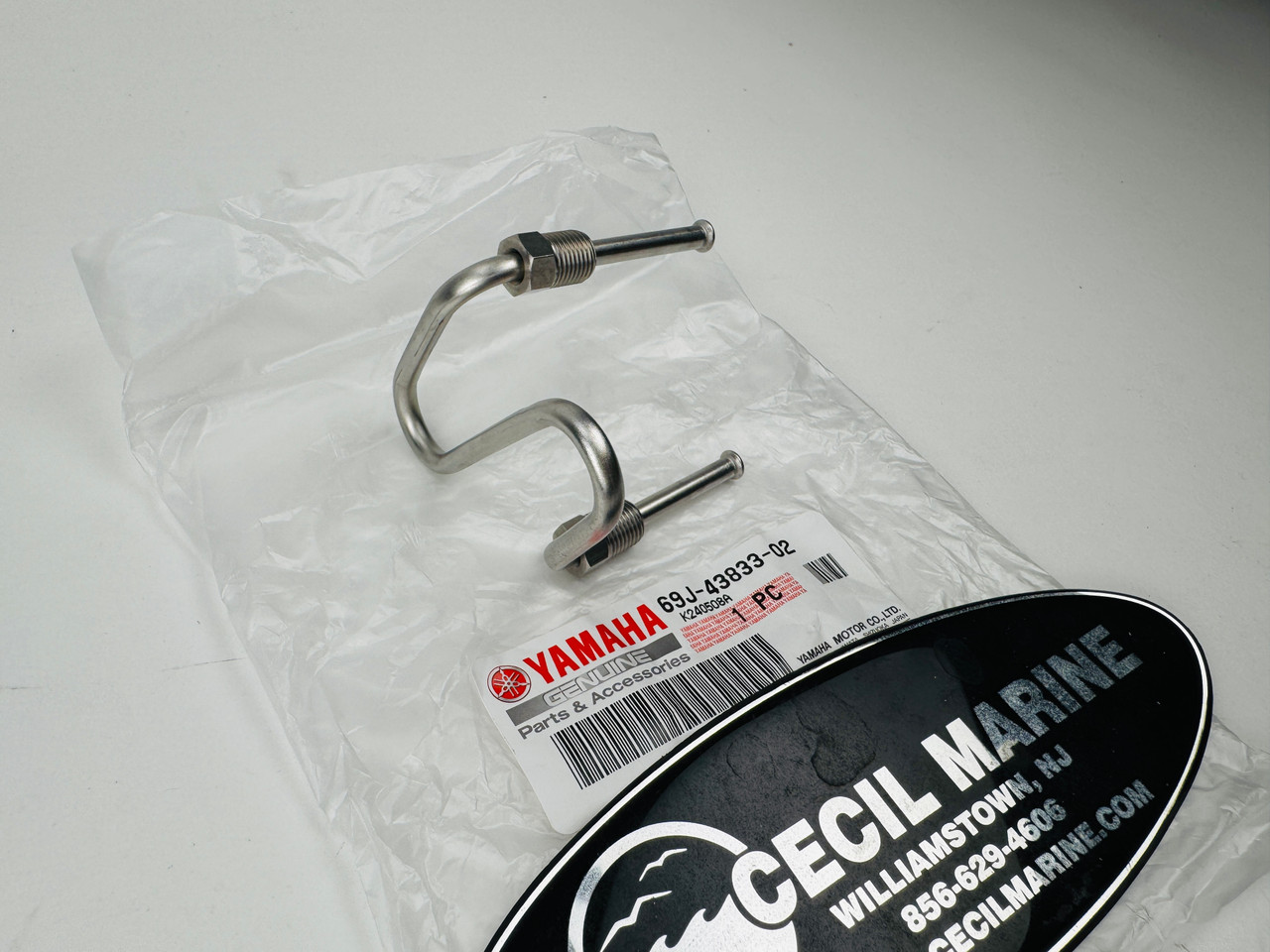 $34.99* GENUINE YAMAHA no tax* HYDRAULIC TRIM LINE 69J-43833-02-00