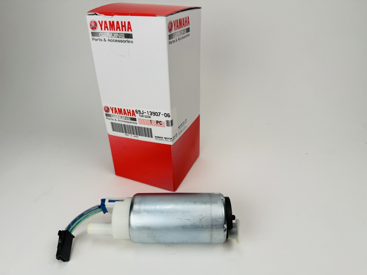 $379.99* GENUINE YAMAHA  no tax* FUEL PUMP COMP. 69J-13907-06-00 ( Yamaha's old part numbers were 69J-13907-00-00, 69J-13907-01-00,  69J-13907-02-00, 69J-13907-03-00, 69J-13907-04-00, 69J-13907-05-00 )  *In Stock & Ready To Ship!