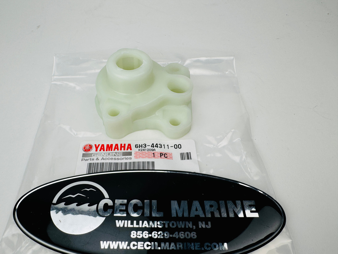 $14.99* GENUINE YAMAHA no tax* WATER PUMP HOUSING 6H3-44311-00-00 *In Stock & Ready To Ship