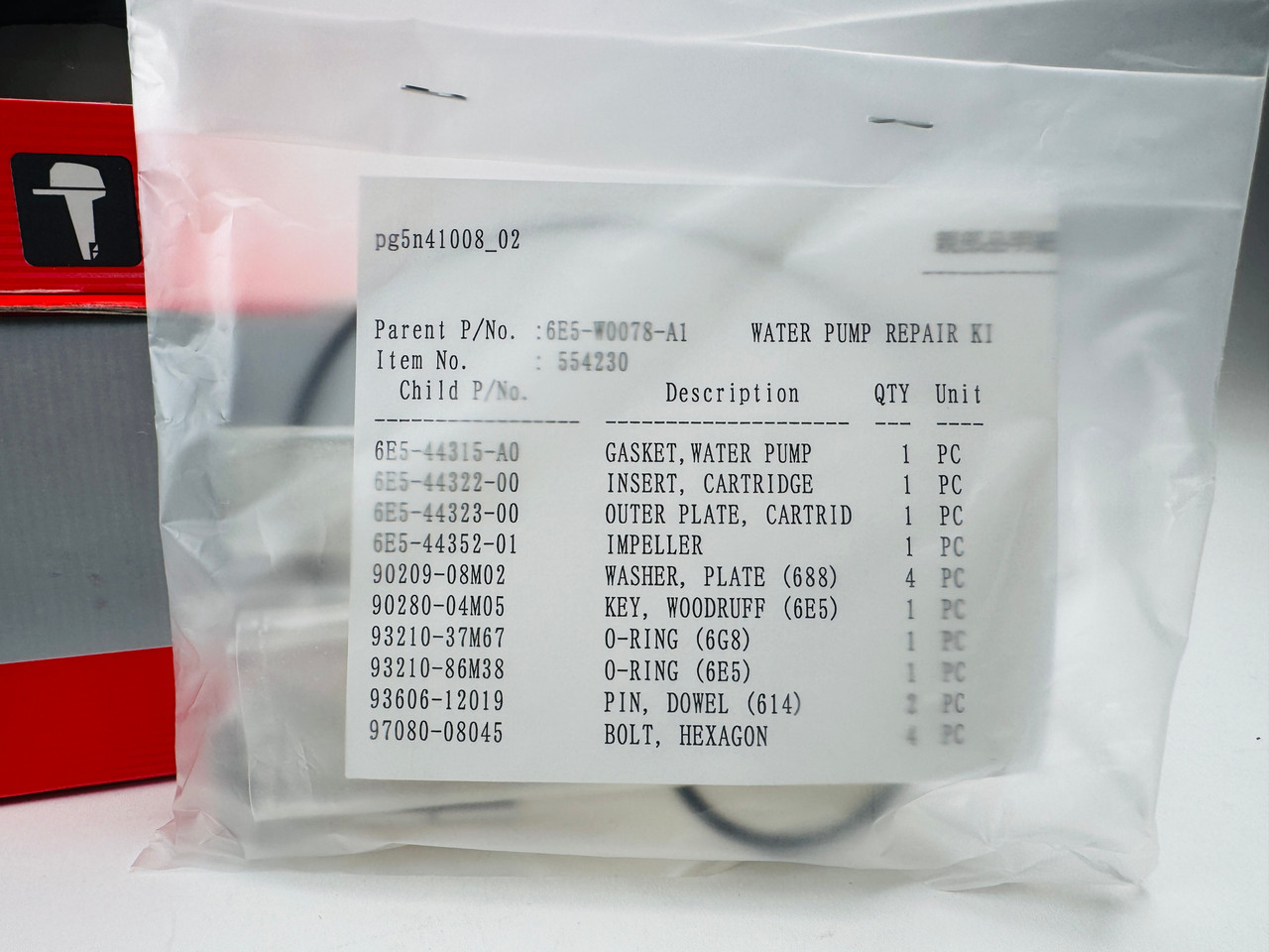 $79.99* GENUINE YAMAHA no tax* WATER PUMP REPAIR KIT 6E5-W0078-A1-00 *In Stock & Ready To Ship!