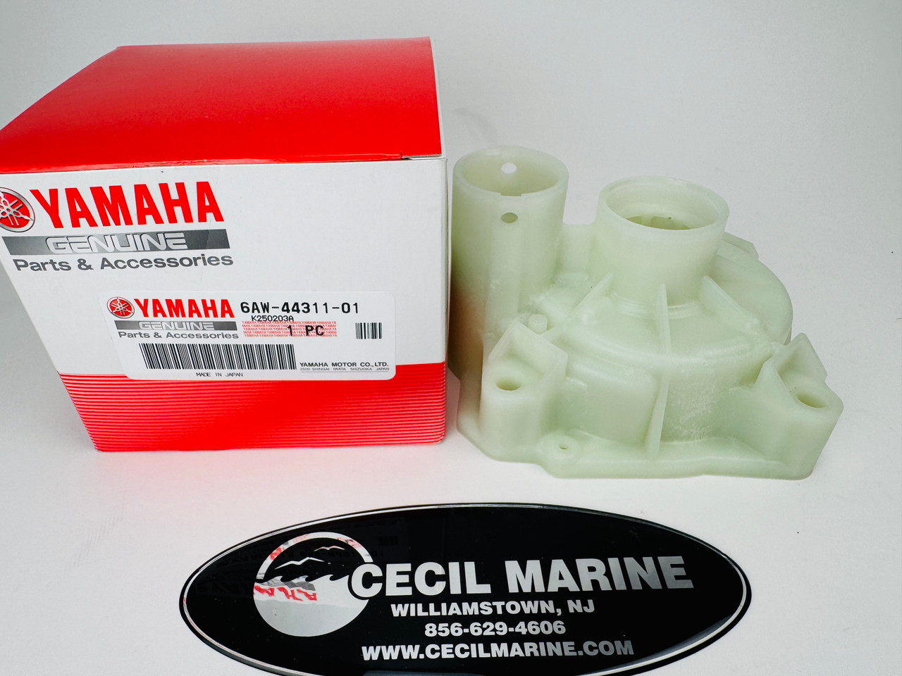 $31.99* GENUINE YAMAHA no tax* HOUSING, WATER PUMP  6AW-44311-01-00*In Stock & Ready To Ship!