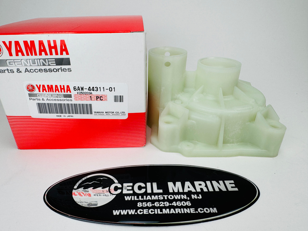 $31.99* GENUINE YAMAHA no tax* HOUSING, WATER PUMP  6AW-44311-01-00*In Stock & Ready To Ship!