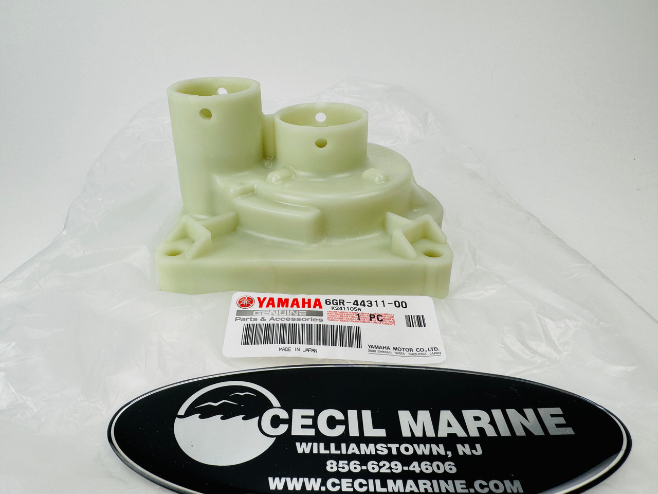 $38.99* GENUINE YAMAHA no tax* HOUSING, WATER PUMP 6GR-44311-00-00 *In Stock & Ready To Ship!