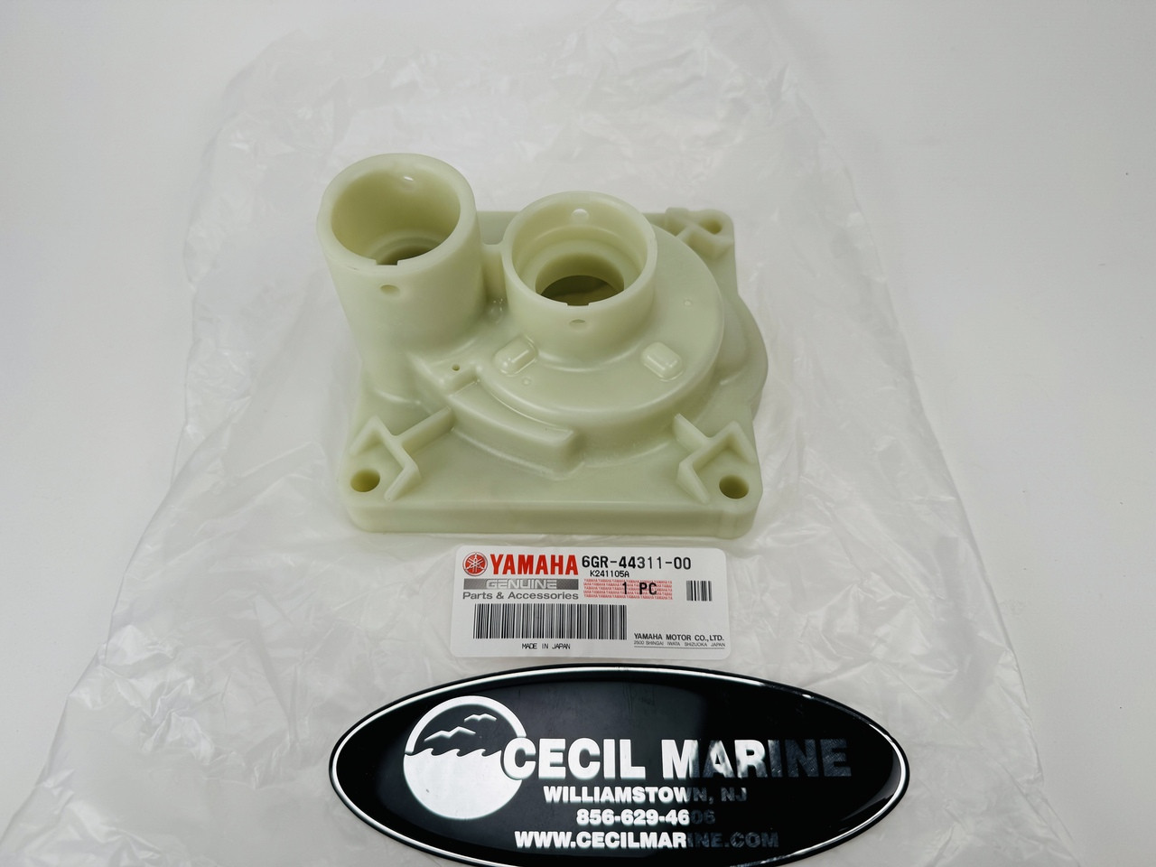 $38.99* GENUINE YAMAHA no tax* HOUSING, WATER PUMP 6GR-44311-00-00 *In Stock & Ready To Ship!