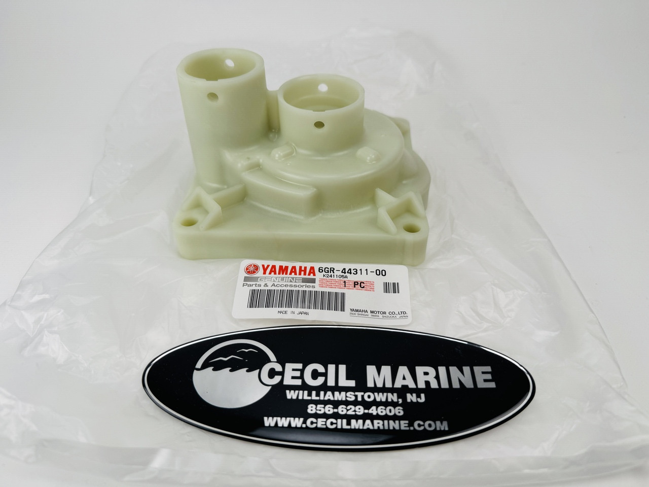 $38.99* GENUINE YAMAHA no tax* HOUSING, WATER PUMP 6GR-44311-00-00 *In Stock & Ready To Ship!
