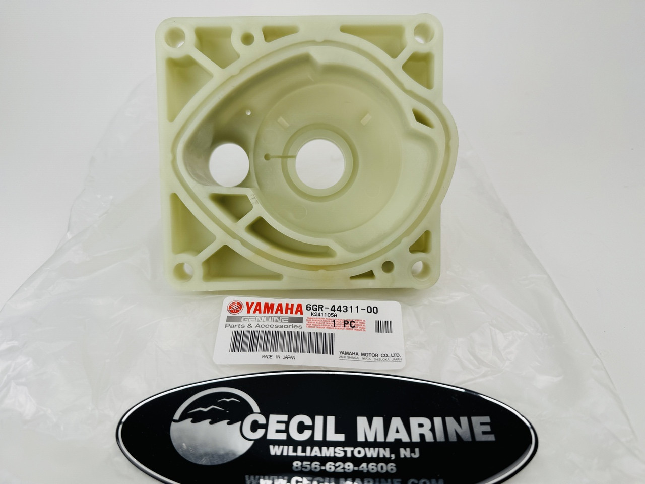 $38.99* GENUINE YAMAHA no tax* HOUSING, WATER PUMP 6GR-44311-00-00 *In Stock & Ready To Ship!