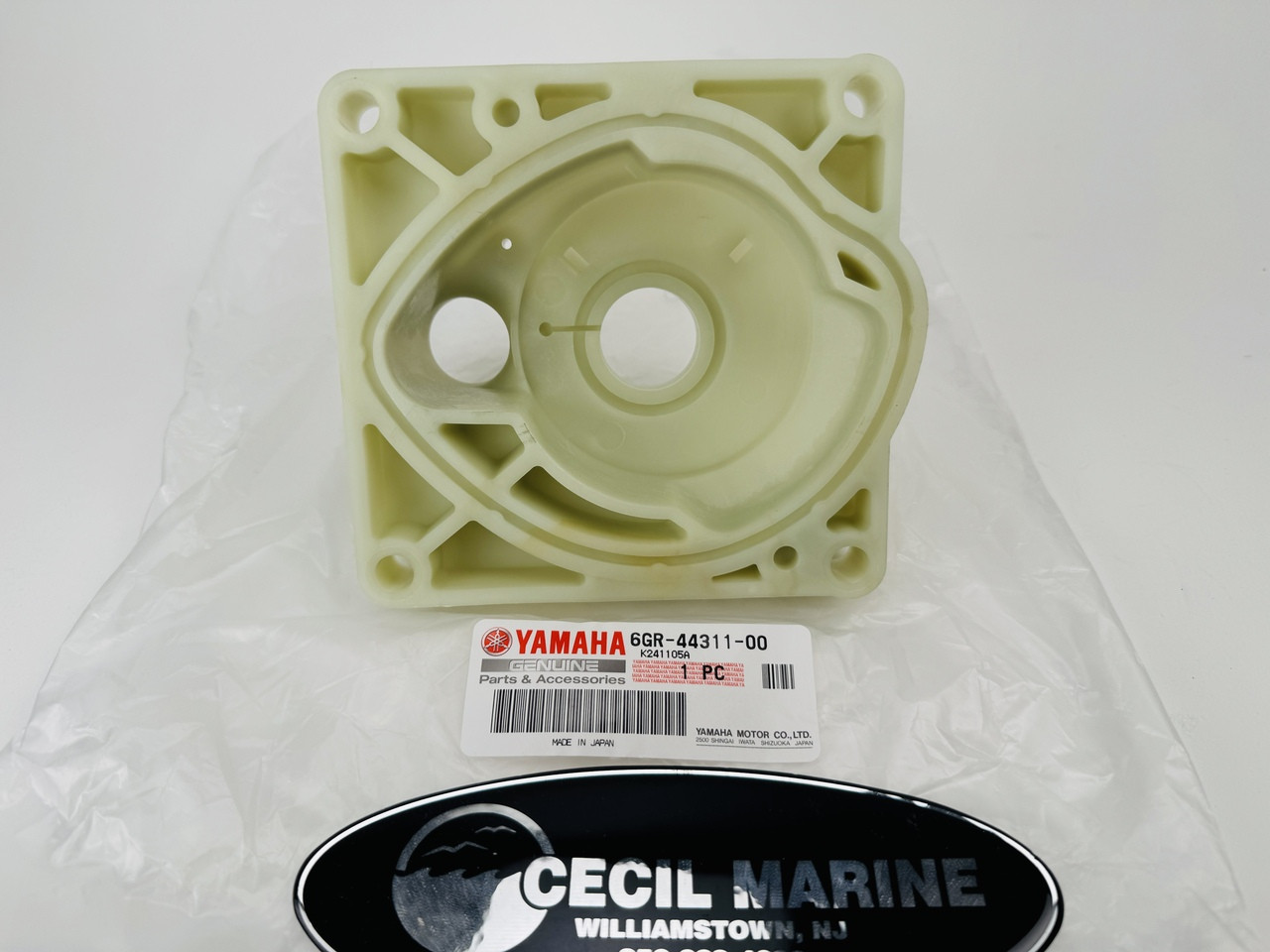 $38.99* GENUINE YAMAHA no tax* HOUSING, WATER PUMP 6GR-44311-00-00 *In Stock & Ready To Ship!